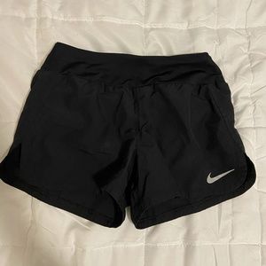 black nike shorts
